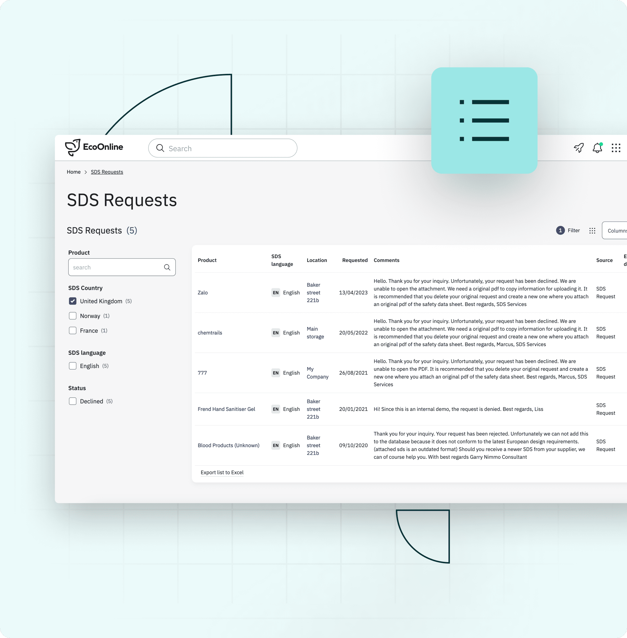 Make your safety information easy to access with SDS Management Software